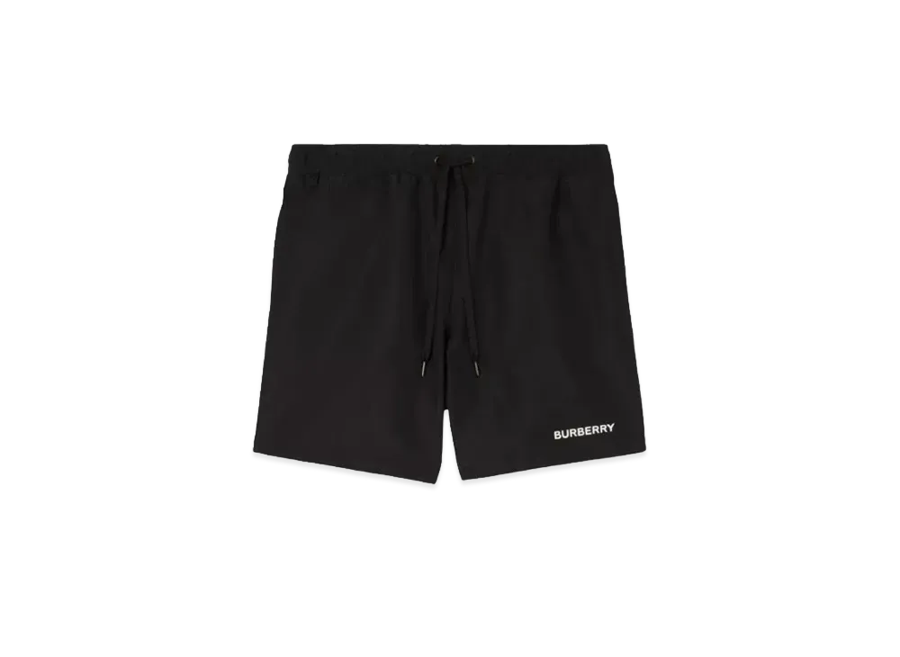 Burberry Men's Logo Detail Swim Shorts "Black"