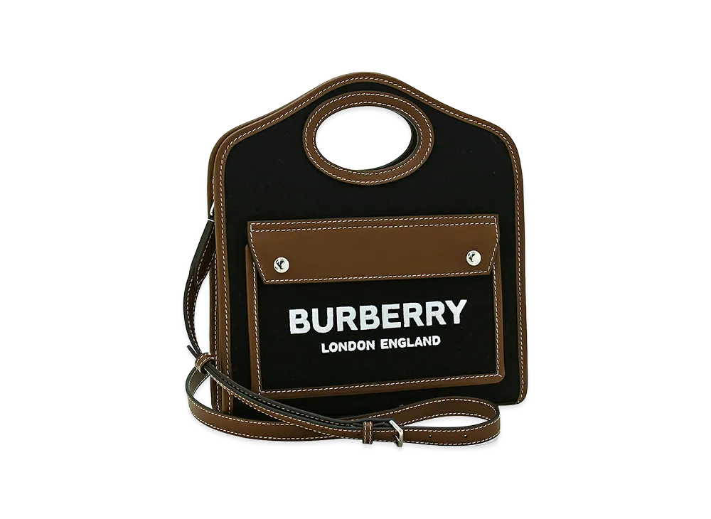 Burberry Women's Handbag "Black/Tan/Brown"