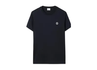 Burberry Men's Monogram Motif Cotton T-shirt "Coal Blue"