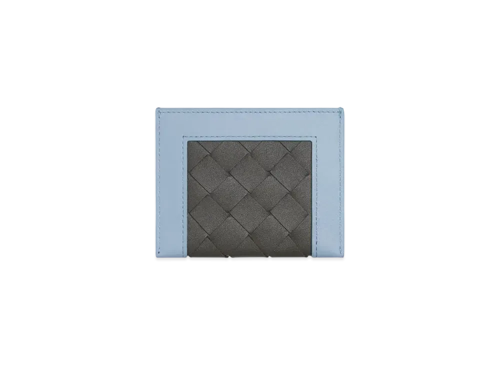 Bottega Veneta Angolo Credit Card Case "Lunar/Lapilli"