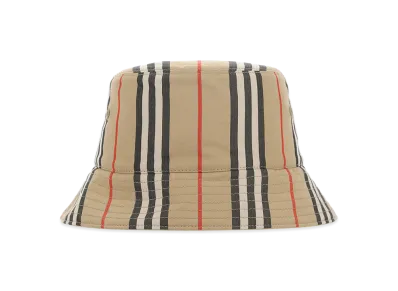 Burberry Women's Embroidered Cotton Hat "Beige"