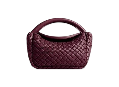 Bottega Veneta Small Cobble Top Handle "Barolo"
