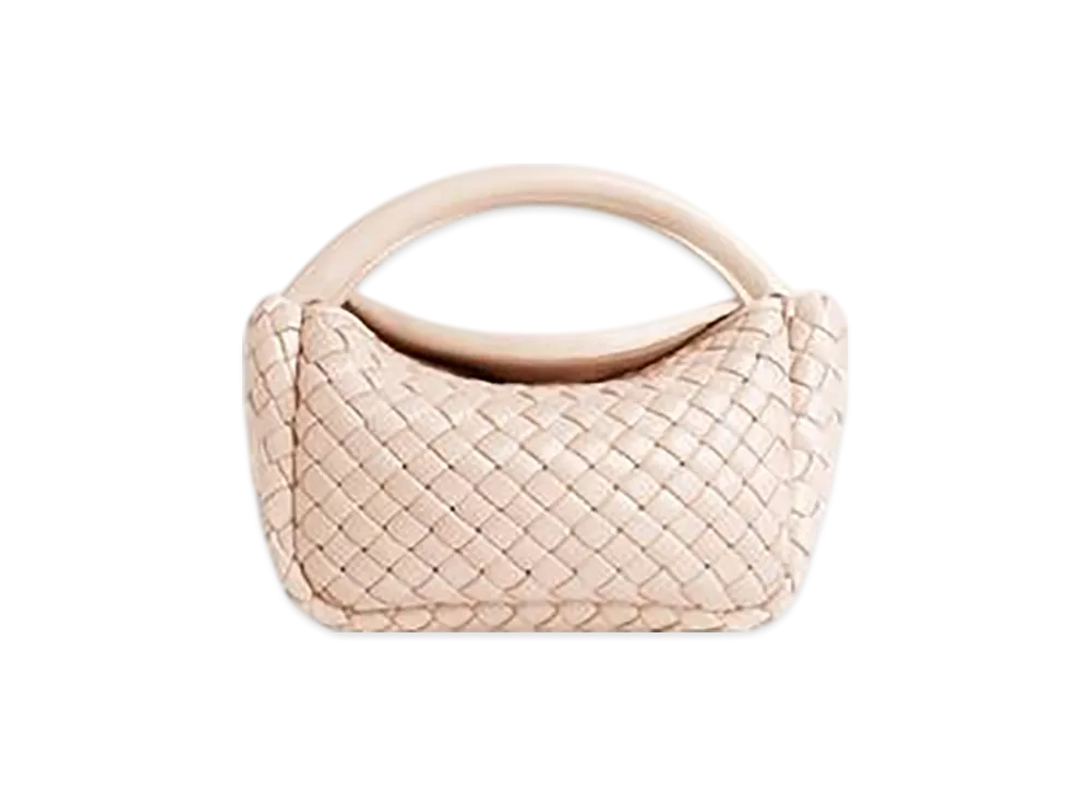 Bottega Veneta Small Cobble Top Handle "Cameo"