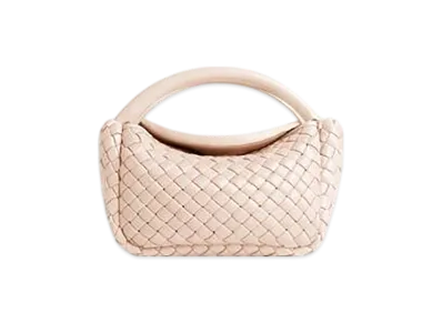 Bottega Veneta Small Cobble Top Handle "Cameo"