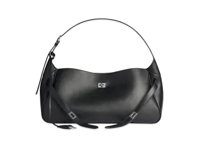 BALENCIAGA Bel Air Medium Shoulder Bag "Black"