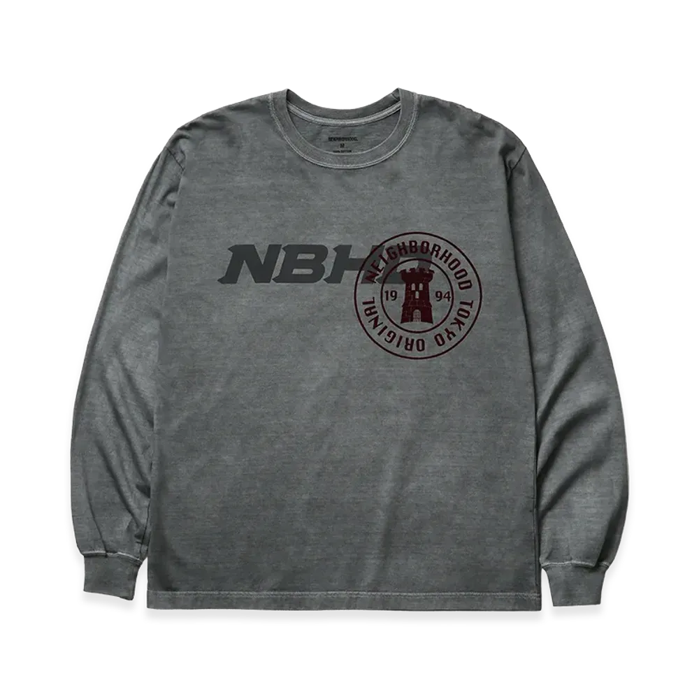 NEIGHBORHOOD NH . Tee LS-7 "Gray"