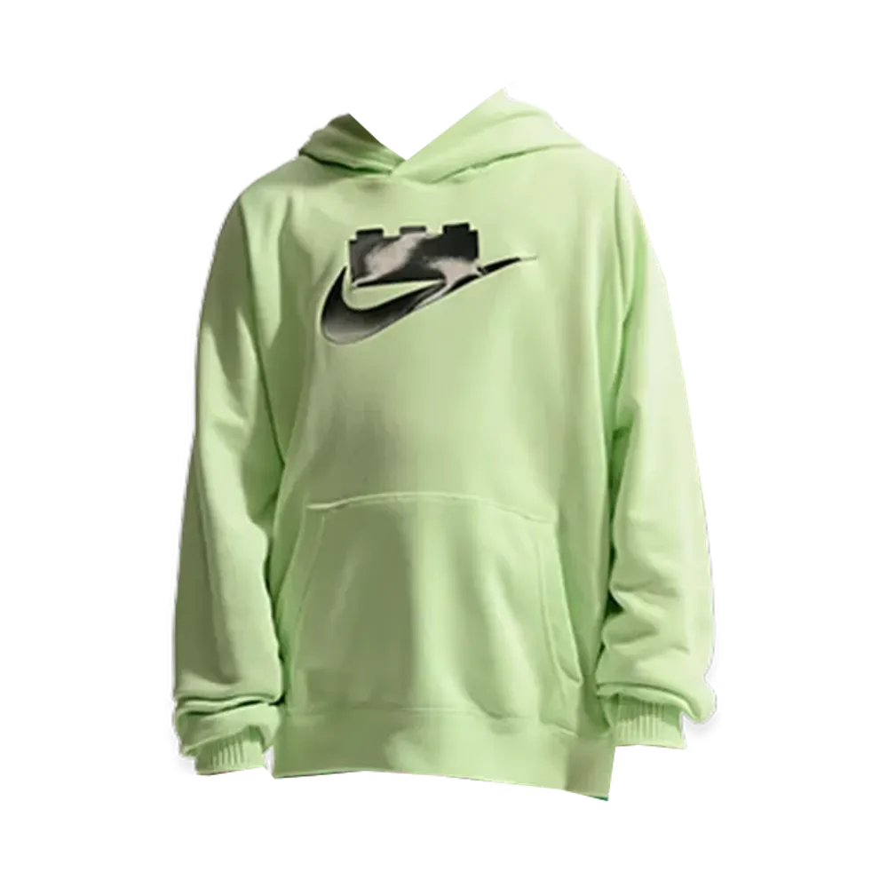 Nike x LEGO Kids Hoodie "Light Liquid Lime"