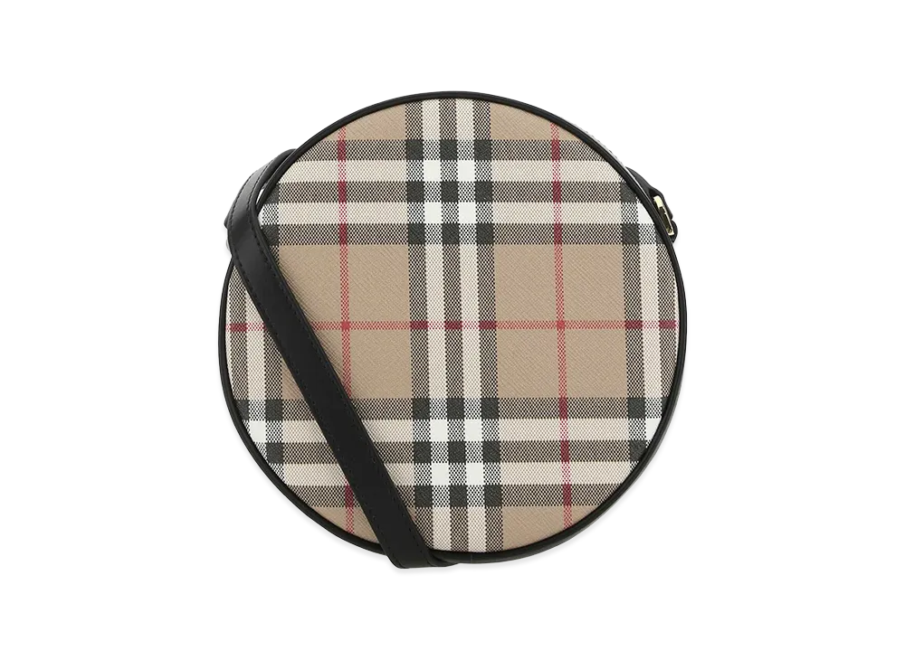 Burberry Women's Printed E-Canvas Louise Crossbody Bag "Black"