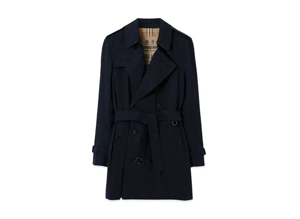 バーバリー メンズ ショート ケンジントン ヘリテージ トレンチコート