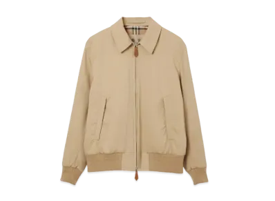 Burberry Men's Soho Heritage Harrington Jacket "Honey"
