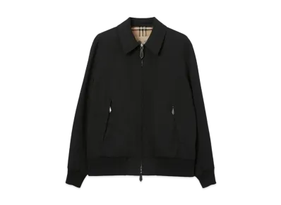 Burberry Men's Soho Heritage Harrington Jacket "Black"