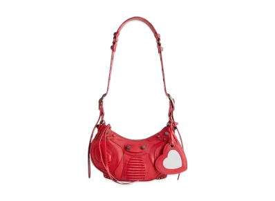 BALENCIAGA Le Cagole XS Shoulder Bag "Red"