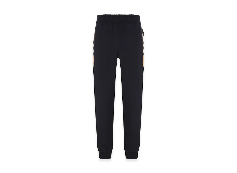 Burberry Stretch Cotton Joggers "Black"