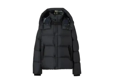 Burberry Men's Detachable Sleeve Nylon Puffer Jacket "Navy"