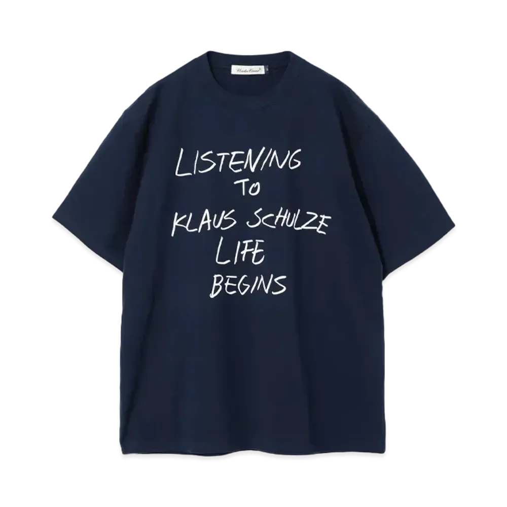 UNDERCOVER Cotton T-Shirt "Navy"