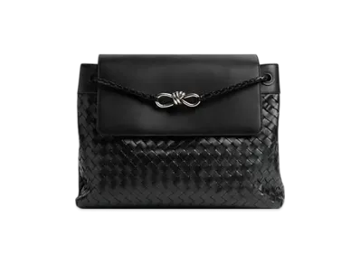 Bottega Veneta Large Andiamo Messenger "Black"