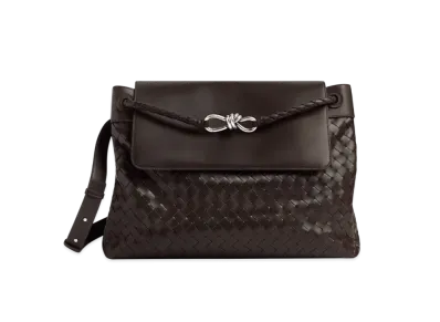 Bottega Veneta Large Andiamo Messenger "Fondant"
