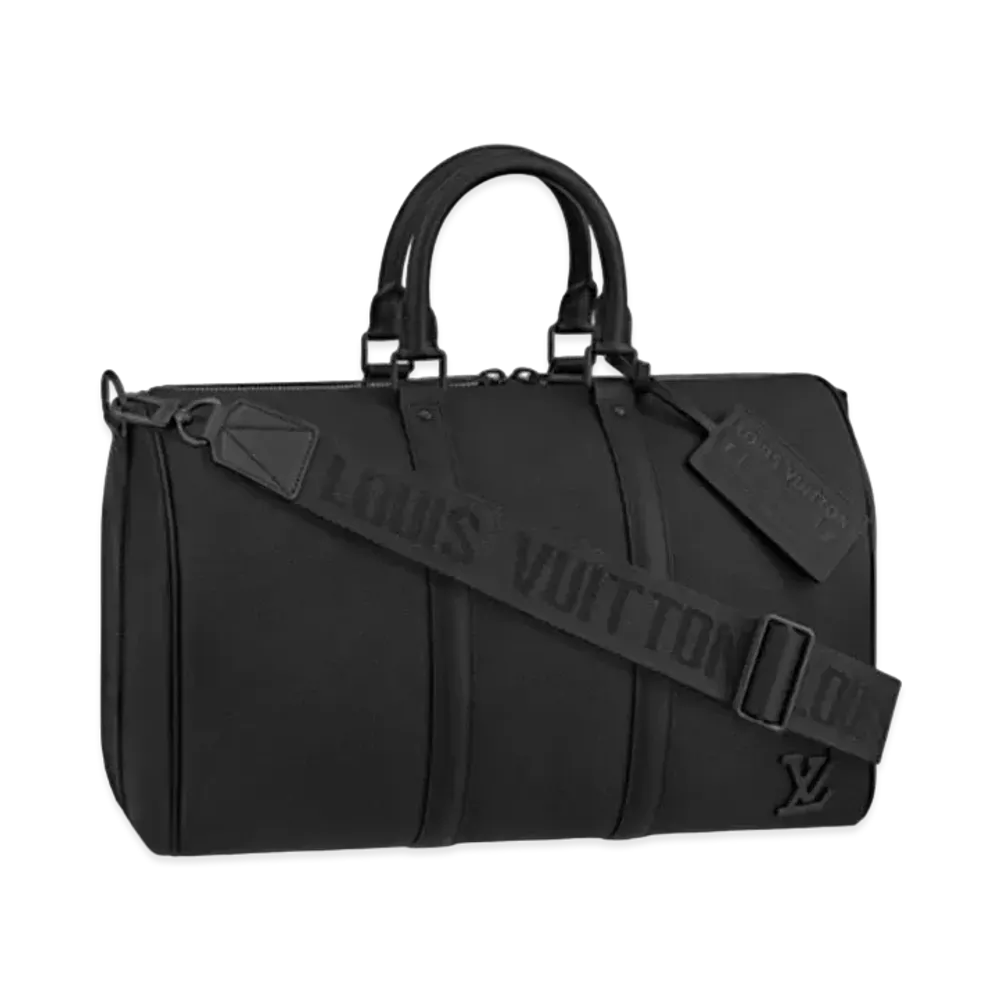 Louis Vuitton Keepall Bandouliere 40 Aerogram "Noir"