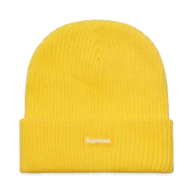 Supreme Wide Rib Beanie "Yellow"