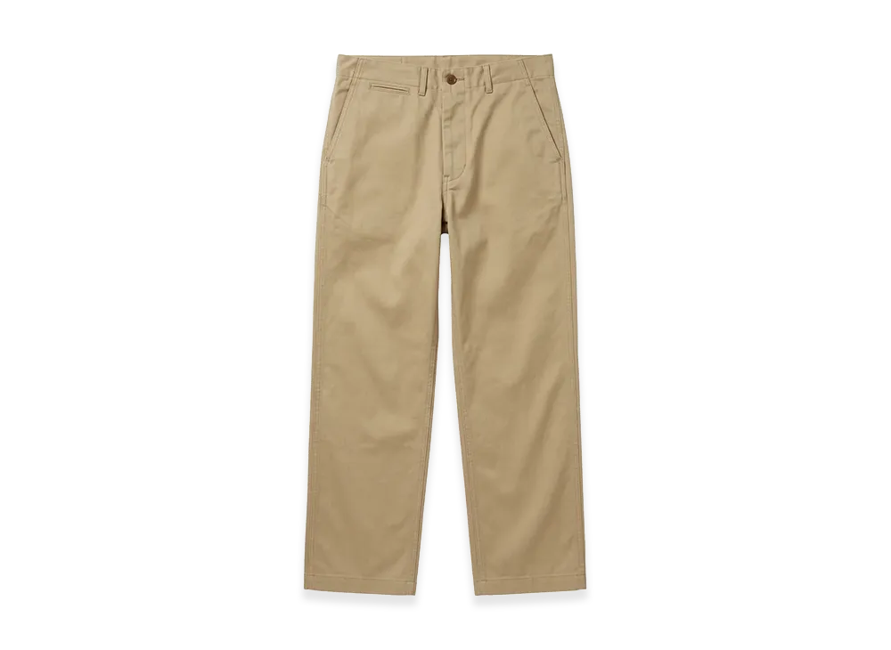 HYKE T/C Twill Army Chinos "Beige"