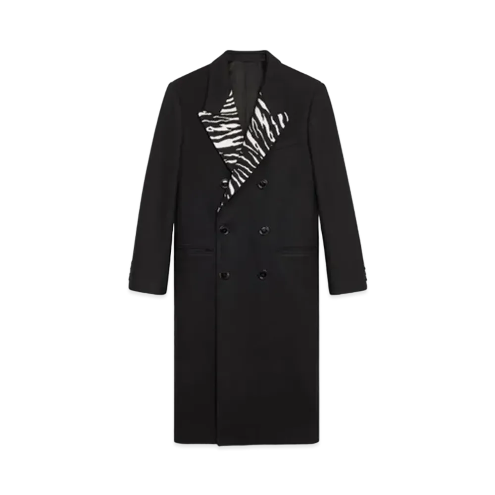 CELINE Long Overcoat "Black"