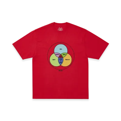 PALACE Zen Diagram T-Shirt "Red"