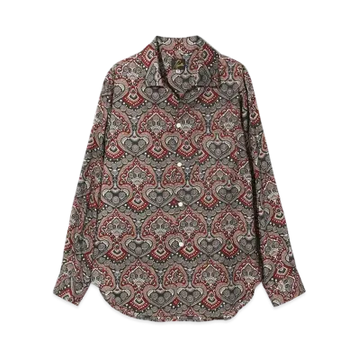 NEEDLES Italian Collar Shirt - Pt. Cotton Lawn "Gray"