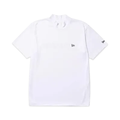 NEW ERA New Era Outdoor Short Sleeve Rush Mockneck T-Shirt Wordmark "White"