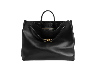 Bottega Veneta Large Andiamo Calf Leather "Black"