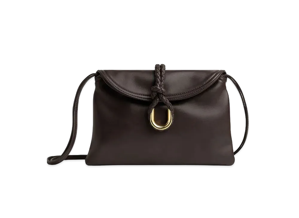 Bottega Veneta Small Liberta Smooth Calf Leather "Fondant"