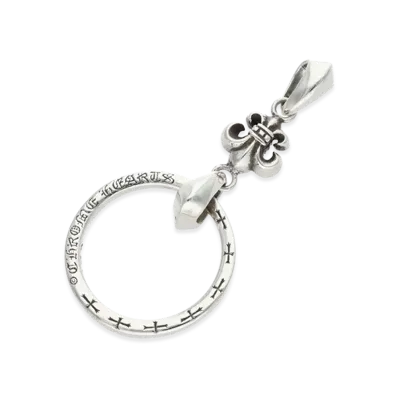 Chrome Hearts NTFL Eyewear Loop w/ BS Fleur "Silver"