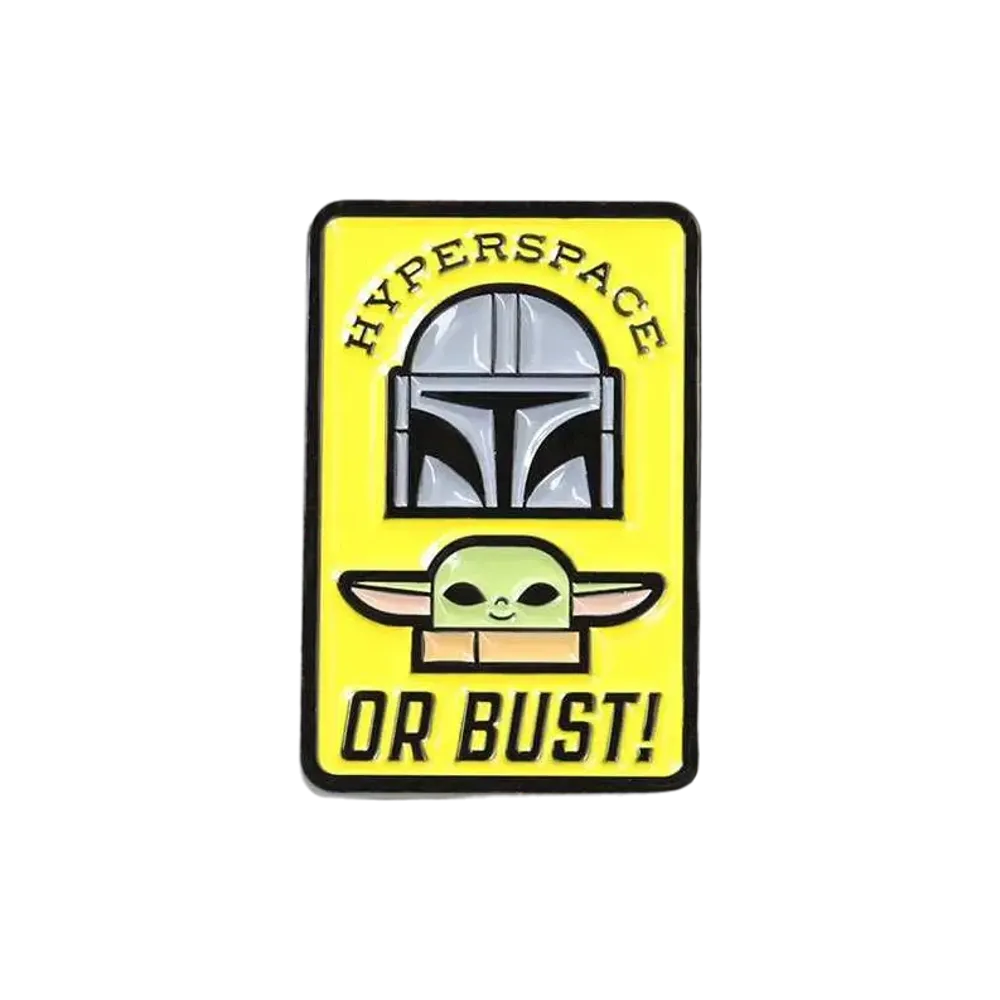 WIND AND SEA The Mandalorian WDS Pin Badge (D) "ONE"