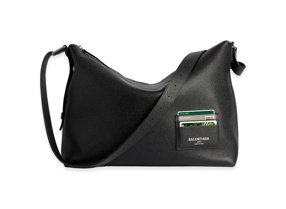 BALENCIAGA Credit Messenger Bag Large "Black"