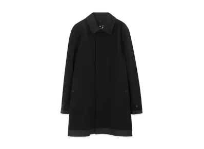 Burberry Men's Short Bonded Nylon Car Coat "Black"