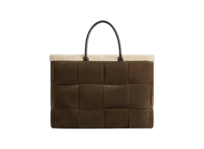 Bottega Veneta Large Arco Tote "Kaki/Teddy/Fondant"