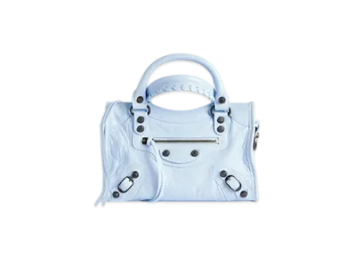 BALENCIAGA Le City Bag Mini "Cloudy Blue"