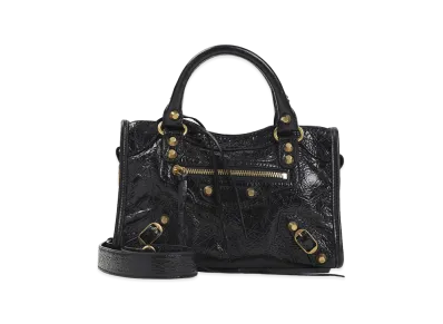 BALENCIAGA Women's Le City Mini Shoulder Bag "Black"