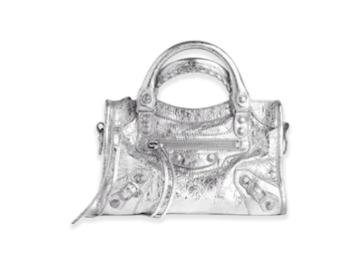 BALENCIAGA Le City Mini Bag "Silver"