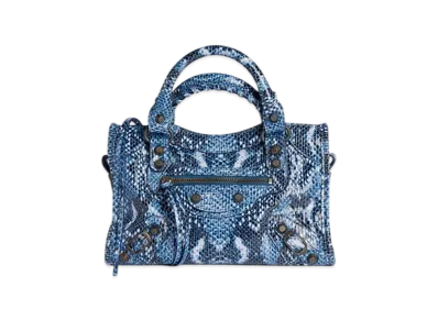 BALENCIAGA Le City Bag Mini "Blue"