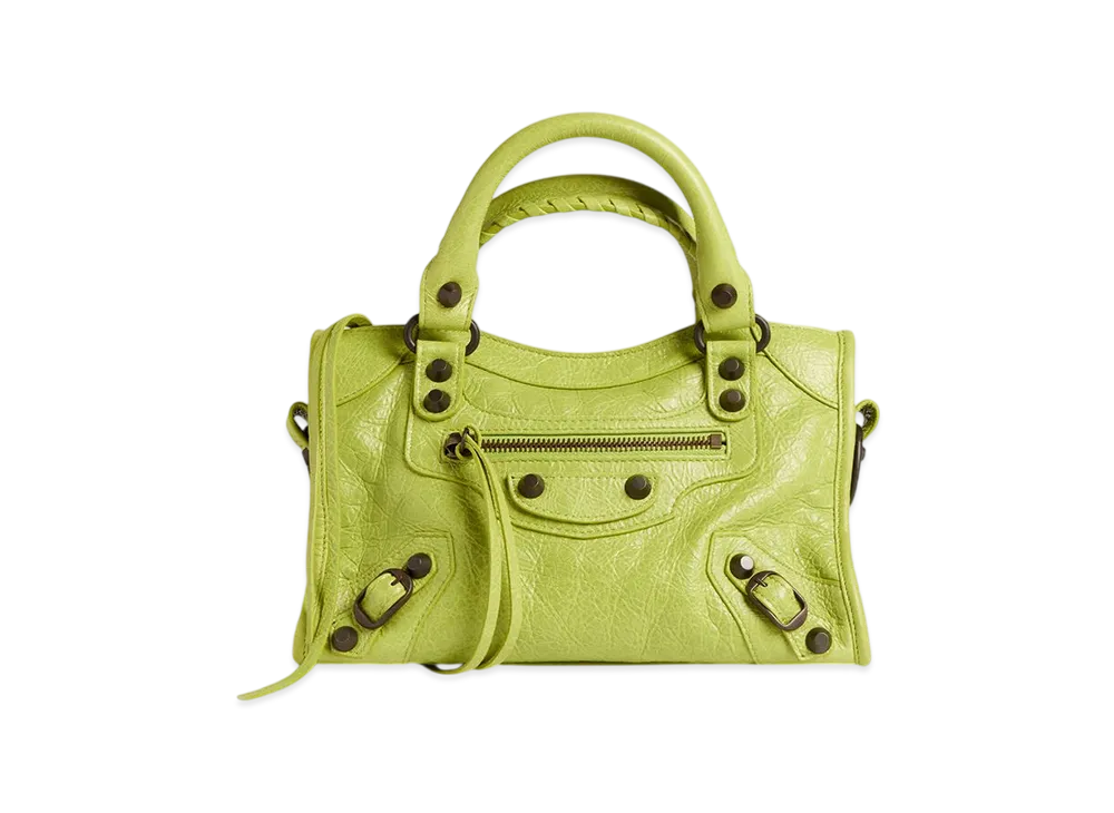 BALENCIAGA Le City Bag Mini "Pistachio"