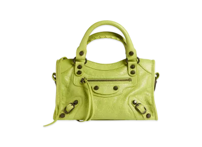 BALENCIAGA Le City Bag Mini "Pistachio"