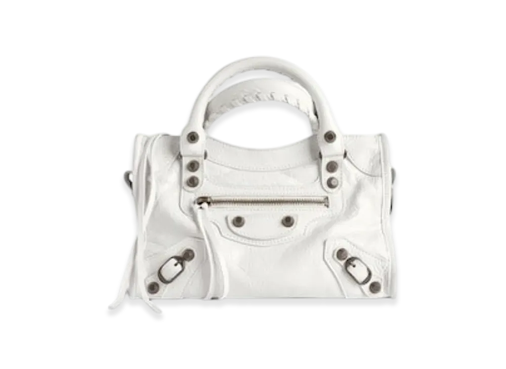 BALENCIAGA Le City Mini Bag "White"
