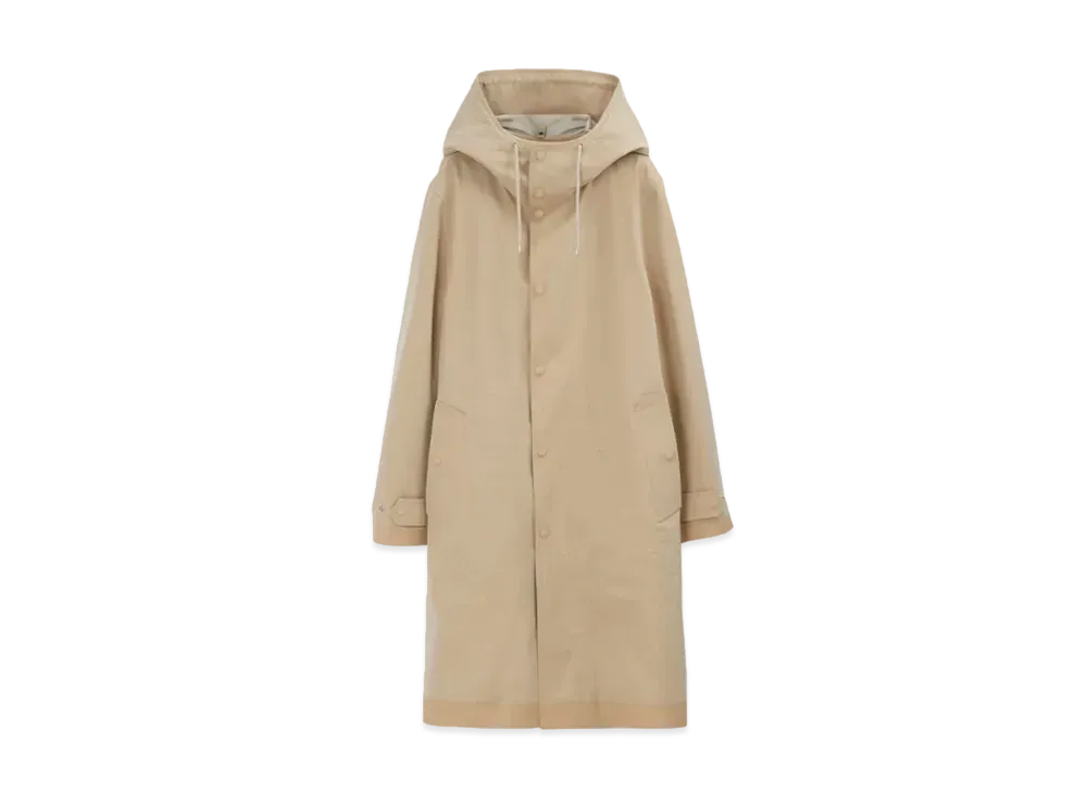 Burberry Men's Bonded Gabardine Parka "Modern Honey"