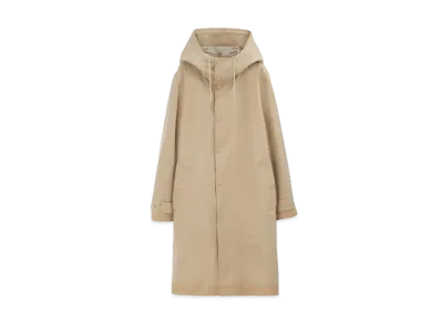 Burberry Men's Bonded Gabardine Parka "Modern Honey"