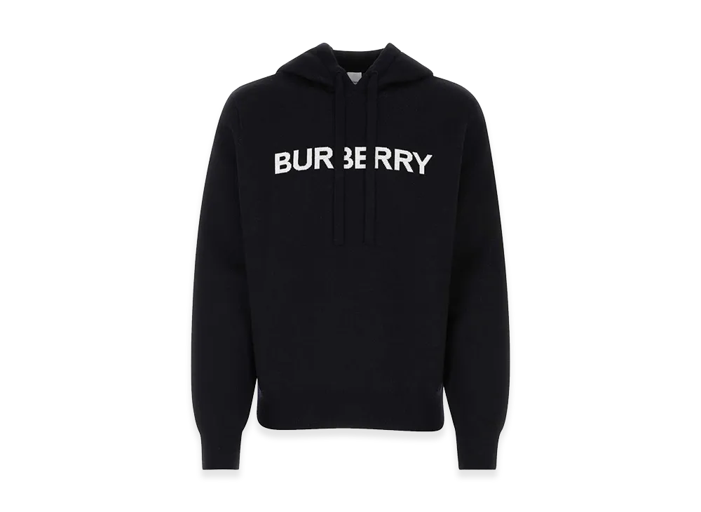 Burberry Cotton Blend Sweatshirt "Midnight Blue"
