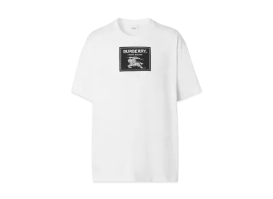 Burberry Men's Prorsum Label Cotton T-shirt "White"