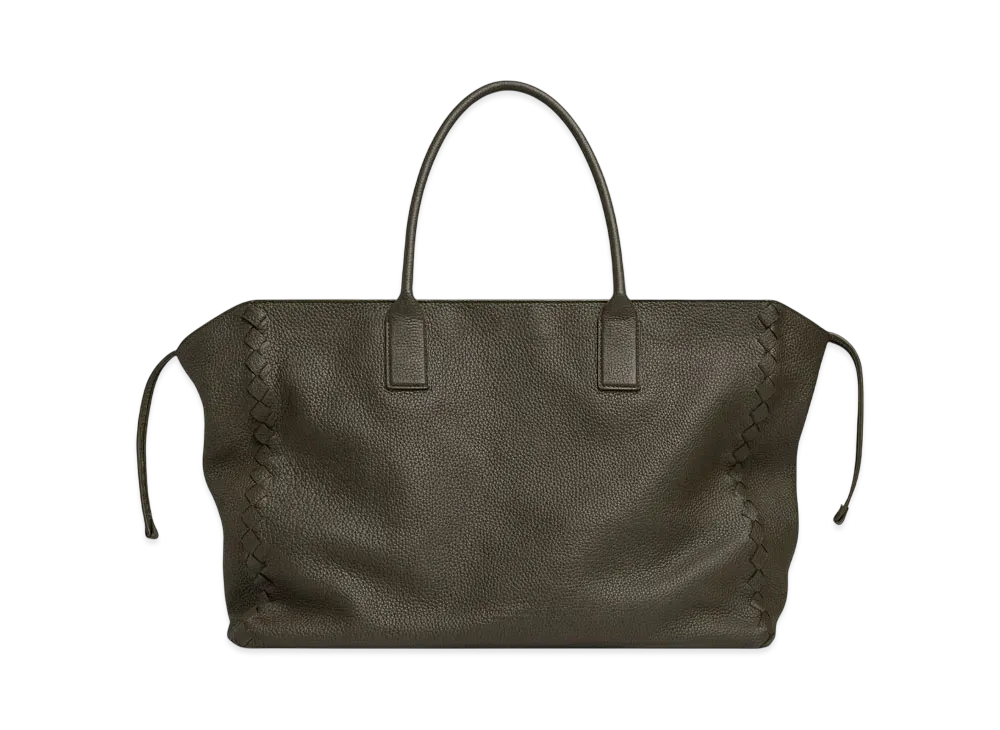 Bottega Veneta Large Zipped Cabat "Kaki"