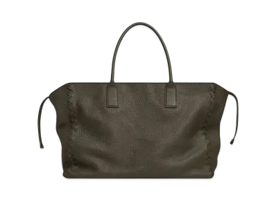 Bottega Veneta Large Zipped Cabat "Kaki"