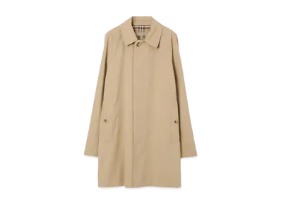 Burberry Men's Short Camden Heritage Car Coat "Honey"