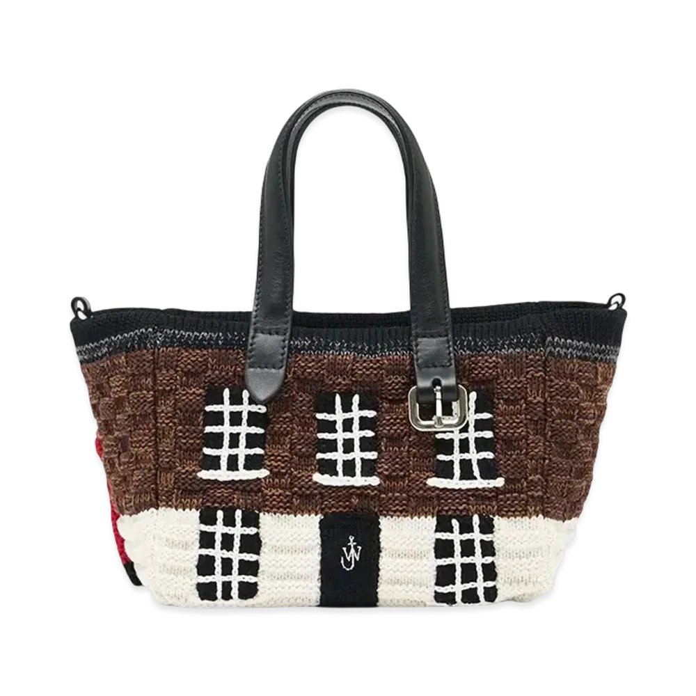 JW ANDERSON Mini Belt House Shoulder Bag "Brown"